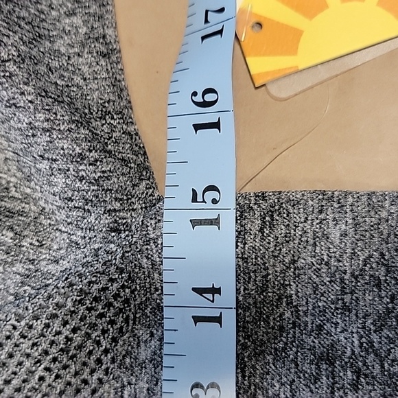 C&C California Size S Gray Long Sleeve Pullover Shirt Stretch Mesh Detail NEW - Picture 8 of 13